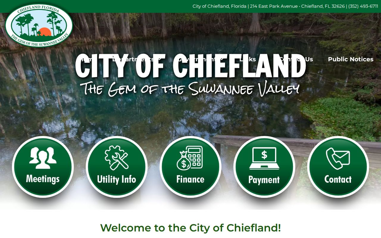 Official City of Chiefland website